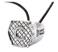 PRINCESS CUTENESS STORE Mortal Instruments Morgenstern - Collana con ciondolo a forma di lettera C Shadowhunter Herondale, in corda nera