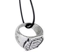 PRINCESS CUTENESS STORE Mortal Instruments Morgenstern - Collana con ciondolo a forma di lettera F Shadowhunter Herondale, in corda nera