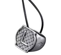 PRINCESS CUTENESS STORE Mortal Instruments Morgenstern - Collana con ciondolo a forma di lettera L Shadowhunter Herondale, in corda nera