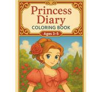 Princess Diary: Coloring Book for age 3-5