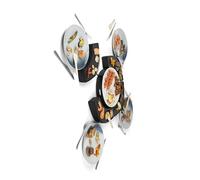 Princess Dinner4All Ciircolare, Piastre elettriche, 4 persone, 4 x 250 W, 01.103070.01.001