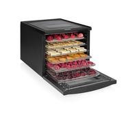 Princess Food Dehydrator con 6 Vassoi in Acciaio Inox, Temperatura Regolabile, Display Touch, Timer fino a 48 Ore, 550 W, 01.112398.01.001