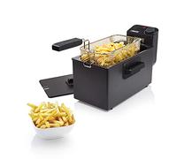 Princess Friggitrice 182727 Nero elettrica, 2000 W, 3 Litri, Acciaio