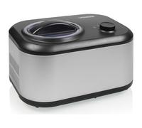 Gelatiera Compressore 282608 Capacita 1L Potenza 100 W Coore Nero /Stainless steel