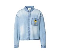 PRINCESS GOES HOLLYWOOD Camicia da donna 'Snoopy born to be wild' blu denim / blu chiaro / giallo Donna - Abbigliamento - Taglie comode - Camicie e tuniche - Camicie PRINCESS GOES HOLLYWOOD M