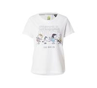 PRINCESS GOES HOLLYWOOD Maglietta 'Peanuts Winter' turchese / grigio chiaro / rosa / bianco Donna PRINCESS GOES HOLLYWOOD S