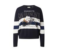PRINCESS GOES HOLLYWOOD Pullover 'Snoopy San Fran' blu scuro / nero / argento / bianco Donna - Abbigliamento - Taglie comode - Pullover e cardigan - Pullover PRINCESS GOES HOLLYWOOD S