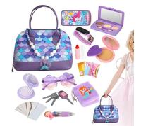 Princess Imitation Play Toy - Borsa da gioco per bambini con accessori | Interactive Sensory Game Travel House School | Regalo di compleanno per ragazze 3 4 5 6 anni