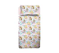 DISNEY COMPLETO LETTO PRINCIPESSE SINGOLO 100% COTONE
