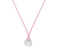 Princess Lillifee Collana con ciondolo Collana per bambini in acciaio inossidabile per ragazze, con zirconia cubica sintetica, 35+3 cm, argento, cuore, in confezione regalo per gioielli, 2033998