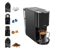 Princess Macchina caffè multi-capsula, pompa italiana da 19 bar, serbatoio d’acqua 800 ml, compatibilità 4-in-1, 1450 W, compatibile con Nespresso® e Dolce Gusto®, senza BPA, parti rimovibili, 249454