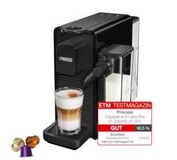 Princess Macchina da Caffè a Capsule, 0,8 L, 20 bar, per Cappuccino | Serbatoio latte 200 ml, Compatibile Nespresso, Parti lavabili in lavastoviglie, 01.249455.01.001