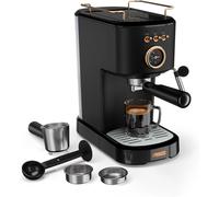 PRINCESS MACCHINA PER ESPRESSO 1,2L PER CAFFÈ MACINATO E CAPSULE 20BAR 1000 WATT