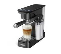 Princess Macchina per Espresso con Contenitore Latte, Pompa da 20 Bar, Serbatoio da 0,8 L, Preparazione Simultanea di 2 Tazze, Vaschetta Rimovibile, Spegnimento Automatico, 01.249422.01.001