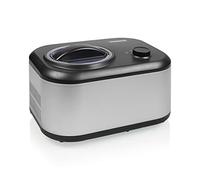 Gelatiera Compressore 282608 Capacita 1L Potenza 100 W Coore Nero /Stainless steel