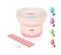 Princess Macchina per Zucchero Filato, 500W, Design Compatto, Parti Lavabili in Lavastoviglie, Con Bastoncini e Misurino, Senza BPA, Piedini Antiscivolo, Facile da Usare, 292990