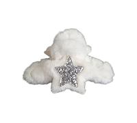 Princess On The Run - Fermagli per capelli a forma di stella pelosa, forte tenuta, strumento per lo styling dei capelli