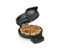 Princess Piastra per Waffle Deluxe, 5 Waffle a Cuore, 1000 W di Potenza, Rivestimento Antiaderente, Spie di Controllo, 01.132378.01.001