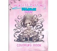 Princess Playtime: Tiny Queens, Big Attitude! A Magical Collection of Adorable Chibi Princesses with Stunning Outfits and Enchanting Traditional Backgrounds - Perfect for Relaxation and Fun!