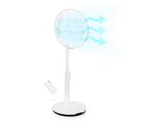 Princess potente Ventilatore a piantana - 24 velocità e 4 modalità - Motore DC silenzioso e a basso consumo energetico - Connesso