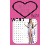 Princess Puzzle Word Search: Word searches with easy to read print about Princesses, Princess castle and more |6x9 inches, 110 pages, | 50 + puzzles... Gift for vacations, Holidays and free times.