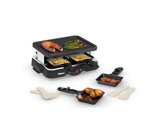 PRINCESS RACLETTE 4 TEGAMINI PIASTRA GRILL POTENZA 500 W