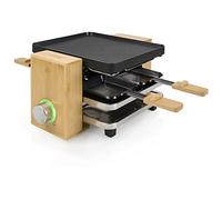 Princess 162950 Pure 4 Raclette 4 persone 800 W Nero/Legno