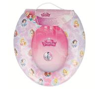 Princess - Sedile per WC imbottito, morbido