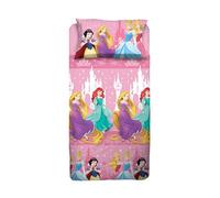 Lenzuola singole PRINCIPESSE DISNEY rosa per bambine