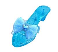 Princess Shoes, Kids Dress Heels, Pretend Play Footwear, Lightweight Pp Material, Costume Ready Design, Stage Photo Holiday Masquerade, Size Shown Pink 1 Pair 80g
