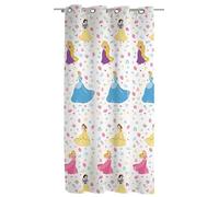 Princess, Tenda a Velo Con Anelli, Tenda Cameretta, Tenda per Interni, 140x290, Disney Principesse, Prodotto Ufficiale, (Pannello Singolo)