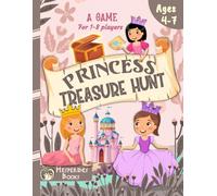 Princess Treasure Hunt: for a Kids' Birthday Party | All you need in one kit | For 1-8 players | Ages 4-7