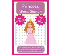 Princess Word Search Puzzle Book: Word Searches with Easy to Read puzzles designed about Princess, Fairy, Tales and More | 6x9 inches, 110 pages | 50+ ... Gift for Vacations, Holidays and Free times