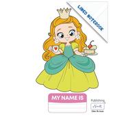 Princess Writing Notebook for Girls - Primary Handwriting Paper - 120 Pages: Cute Princess Notebook for Kids - Primary Writing Paper for School and Handwriting Practice