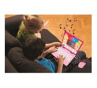 LEXIBOOK JC598DPi1 Disney Principesse Educative e Bilingue Laptop Francese/Inglese con 124 Attività: Matematica, Dattilografia, Logica, Lettura dell'orologio, Giochi e Musica