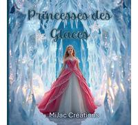 Princesses des Glaces: Livre de coloriage en nuances de gris