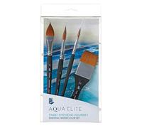 Princeton Art & Brush Aqua Elite Bset, 4 pennelli per acquerello
