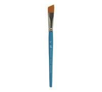 Princeton Art & Brush pennelli misti Select Artiste per olio, acrilico, acquerello Serie 3750, Blue, Angular Shader 5/8 Inch