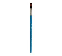 Princeton Art & Brush pennelli Misti Select Artiste per Olio, Acrilico, Acquerello Serie 3750, Blue, Oval Mop 1/4 inch, Blu