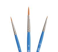 Princeton Art & Brush pennelli misti Select Artiste per olio, acrilico, acquerello Serie 3750, Brown, 101 Set