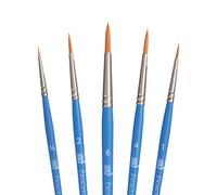 Princeton Art & Brush pennelli misti Select Artiste per olio, acrilico, acquerello Serie 3750, Brown, 110 Set