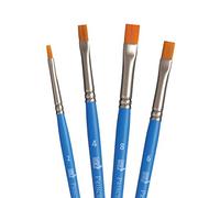 Princeton Art & Brush pennelli misti Select Artiste per olio, acrilico, acquerello Serie 3750, Brown, 111 Set