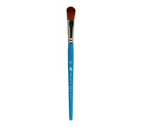 Princeton Art & Brush Wave & Select-Spazzola Sintetica 1/2", Larghezza 5 cm, Acrilico, Oval Mop 1/2 inch