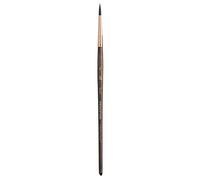 Princeton Artist Brush Princeton Artistico Nettuno, pennelli per Acquerello Serie 4750, Rotondo Scoiattolo Sintetico, Misura 4, Legno, Marrone, Size 4 Round