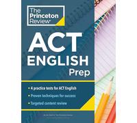 Princeton Review ACT English Prep (Tascabile) College Test Preparation