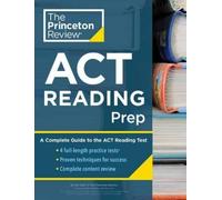 Princeton Review ACT Reading Prep (Tascabile) College Test Preparation