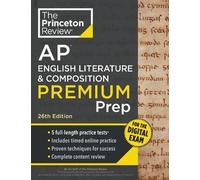 Princeton Review AP English Literature & Composition Premium Prep, 2 (Tascabile)