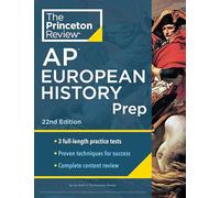 The Princeton Review Princeton Review AP European History Prep, 2024 (Tascabile)