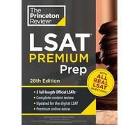 Princeton Review LSAT Premium Prep, 28th Edition: 3 Real LSAT PrepTests + Strategies & Review + Updated for the New Test Format