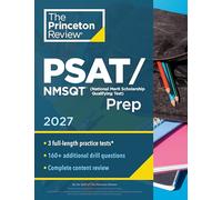 Princeton Review PSAT/NMSQT Prep, 2027: 3 Practice Tests + Review + Online Tools for the Digital PSAT (2027)